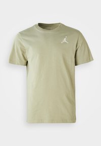 JUMPMAN CREW - Pamata T-krekls - medium khaki/sail