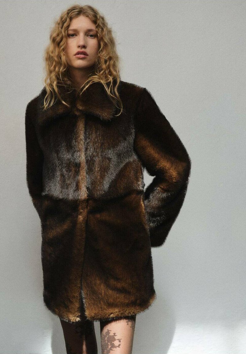 Mango Winter coat brown Zalando