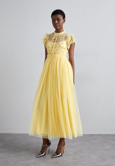 Needle & Thread ROCOCO BODICE ANKLE GOWN - Ballkjole - lemon