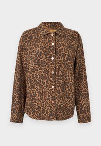 Veste en jean - animal print