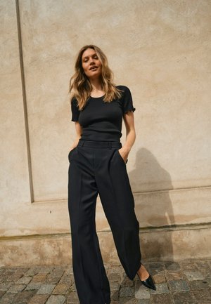 Mos Mosh, MMBAI MILEY PANT - Παντελόνι - black