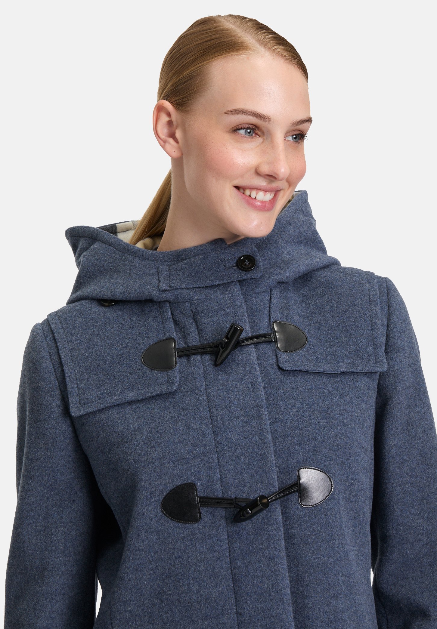 Gil Bret DUFFLE MIT - Classic coat - dress blues/blue - Zalando.ie