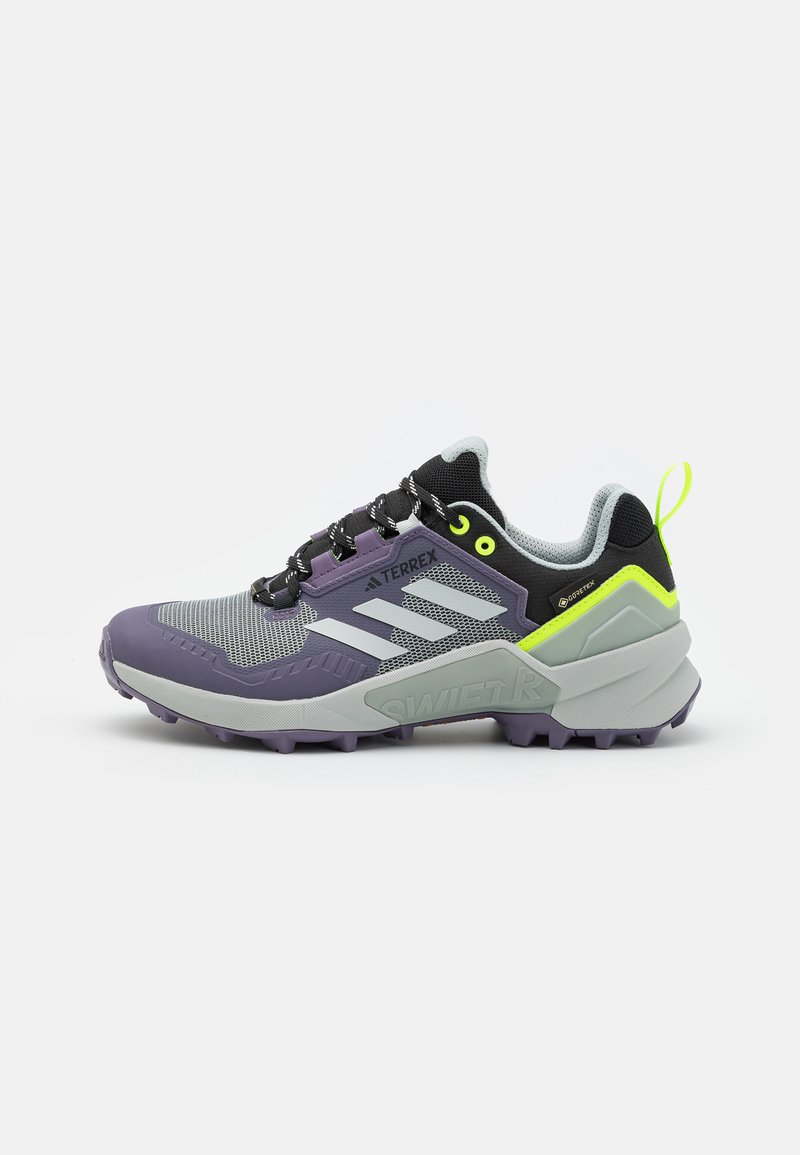 Adidas Terrex - TERREX SWIFT R3 GORE-TEX® - Turistiniai batai - silver/lucid lemon, Padidinti