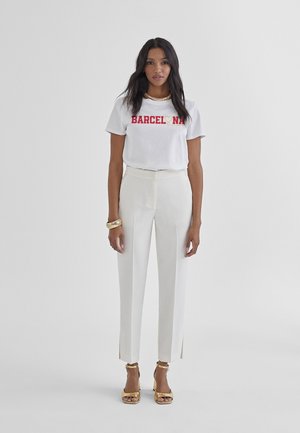 LOLA CASADEMUNT AMERICAN MAGIC - Camiseta estampada - white