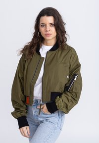 Giubbotto Bomber - kaki