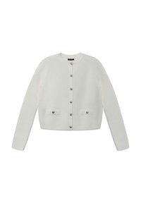 Calliope Strickjacke - bianco lana