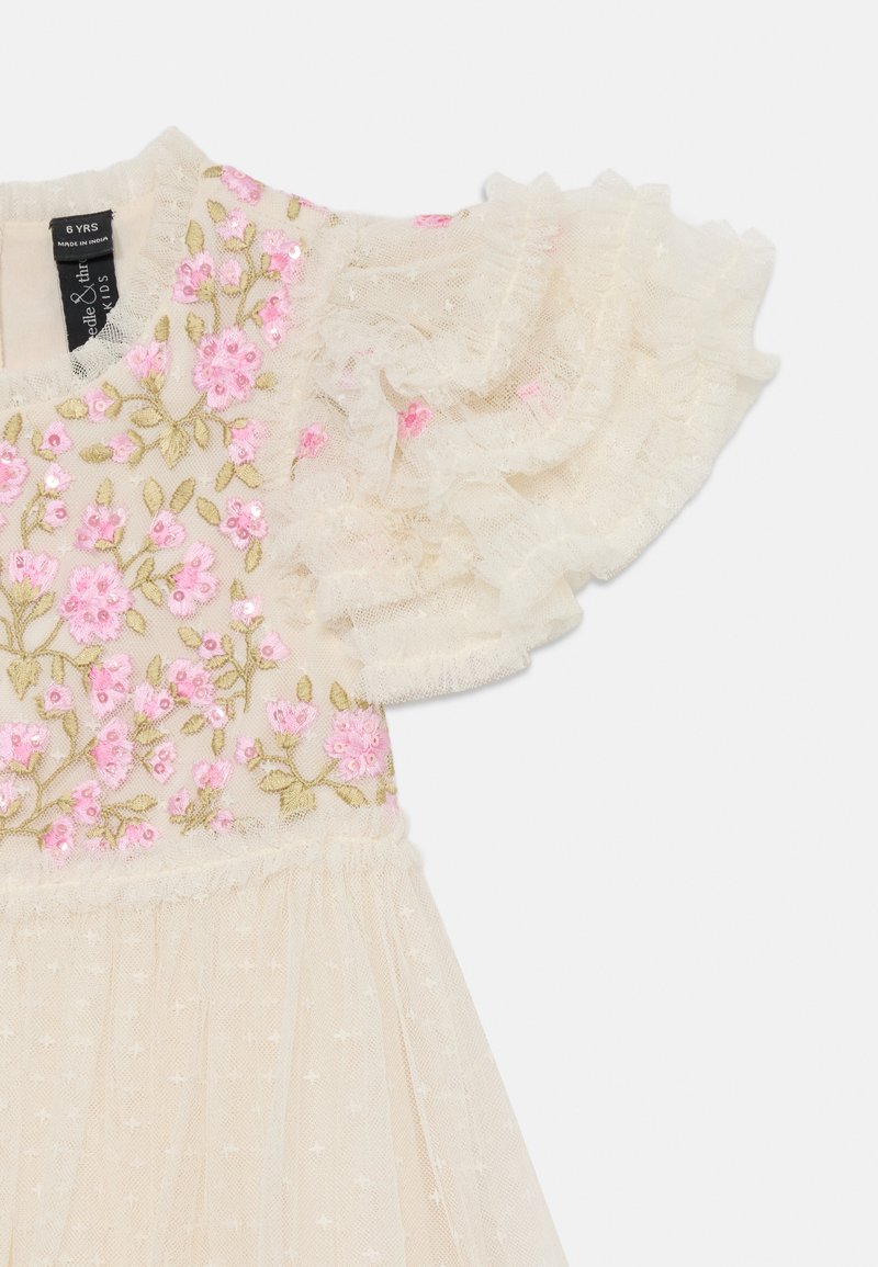 Needle & Thread POSY BODICE KIDS DRESS - Robe de soire - cream/pink/rose  clair - ZALANDO.CH