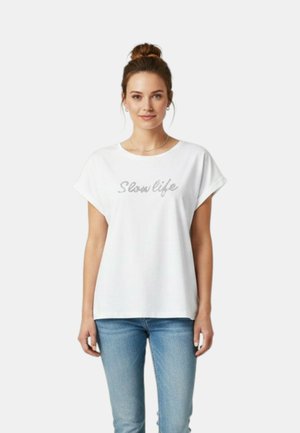 LIU JO, T-SHIRT - T-shirt con stampa - bianco