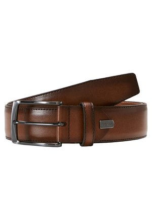 REGULAR BELT - Belt business - cognac