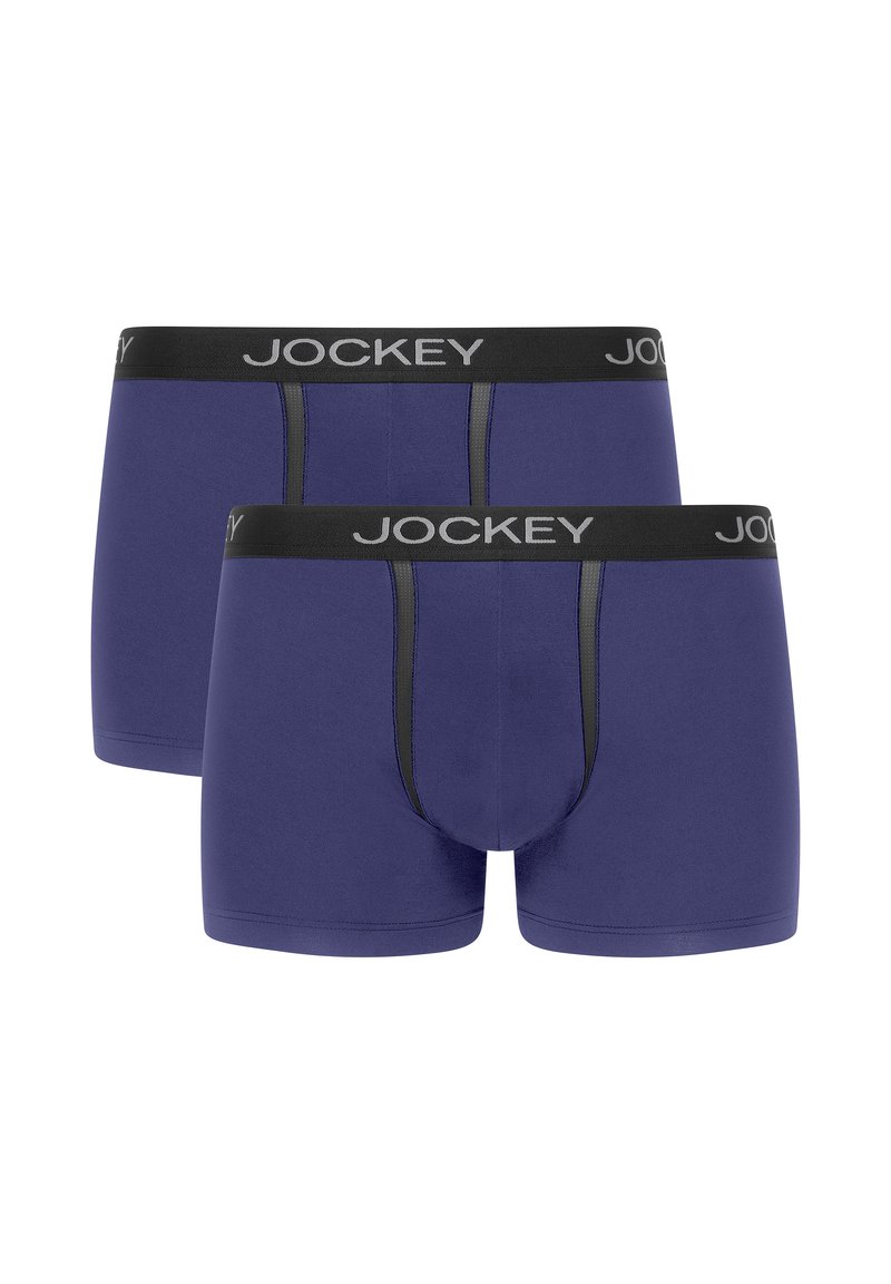 Jockey Boxershort met elastische band met label in een set van 2 stuks