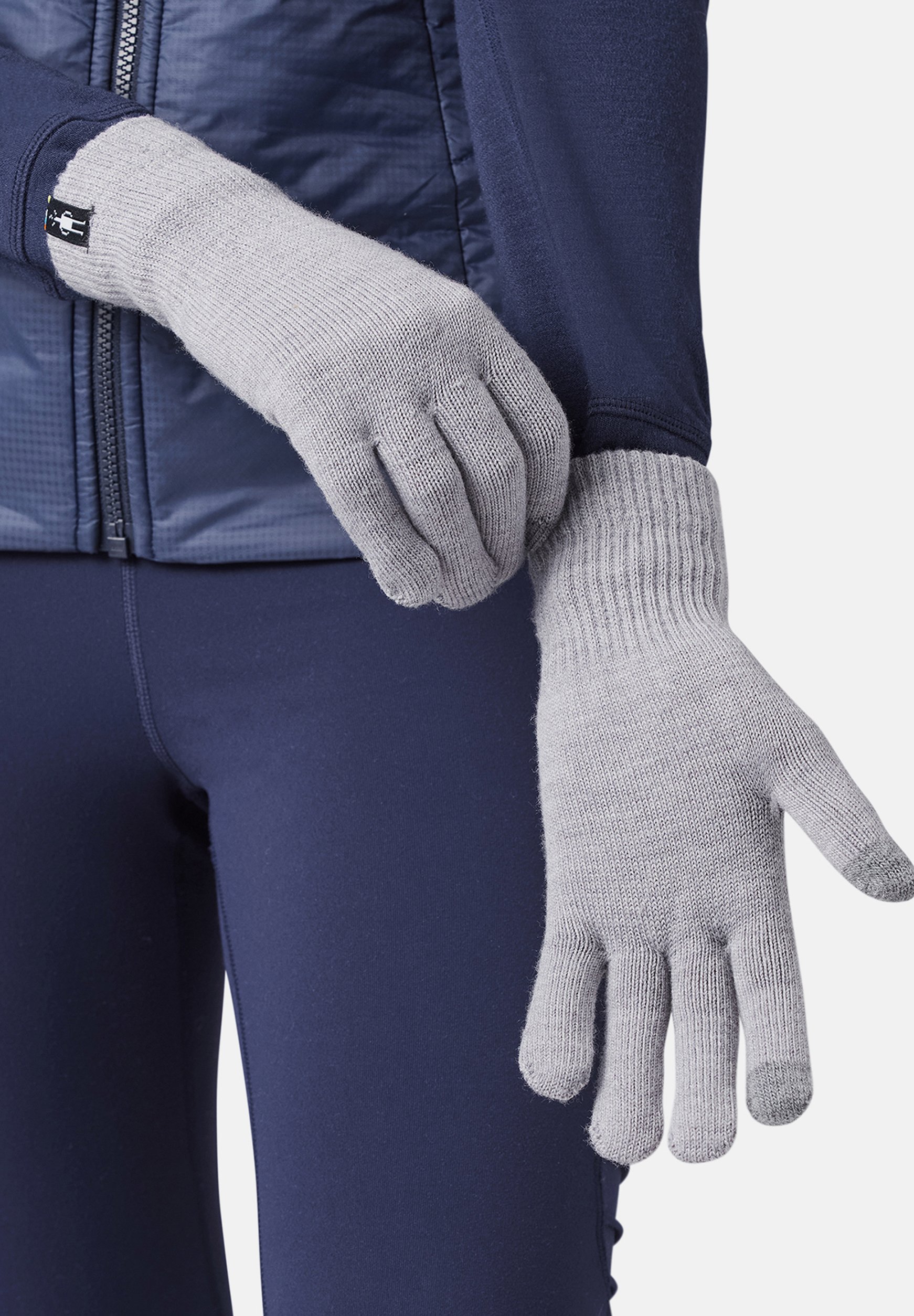 Smartwool LINER Gloves light gray heather/light grey