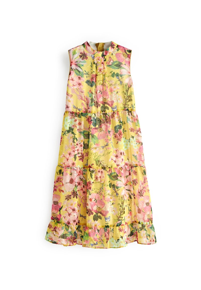 Baker by Ted Baker MIDI Day dress yellow (Pre-owned