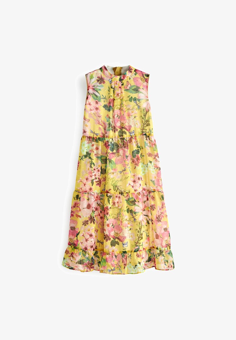 Baker by Ted Baker MIDI Day dress yellow (Pre-owned