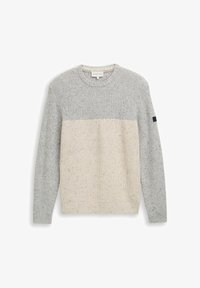 Selezionato, grey offwhite nep colorblock