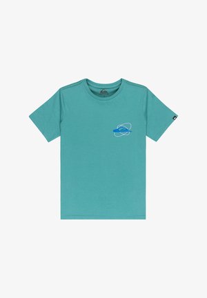 WAVES FESTIVAL - Camiseta estampada - deep sea