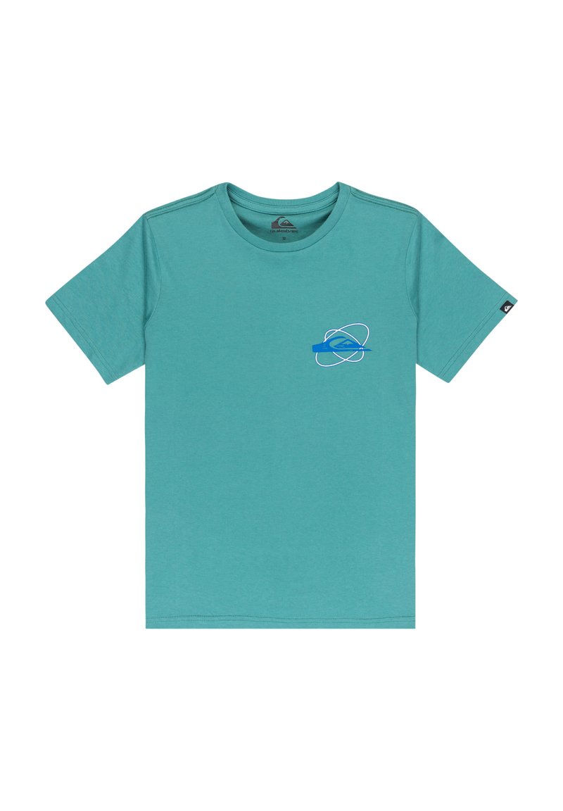 Quiksilver T-shirt print blauw