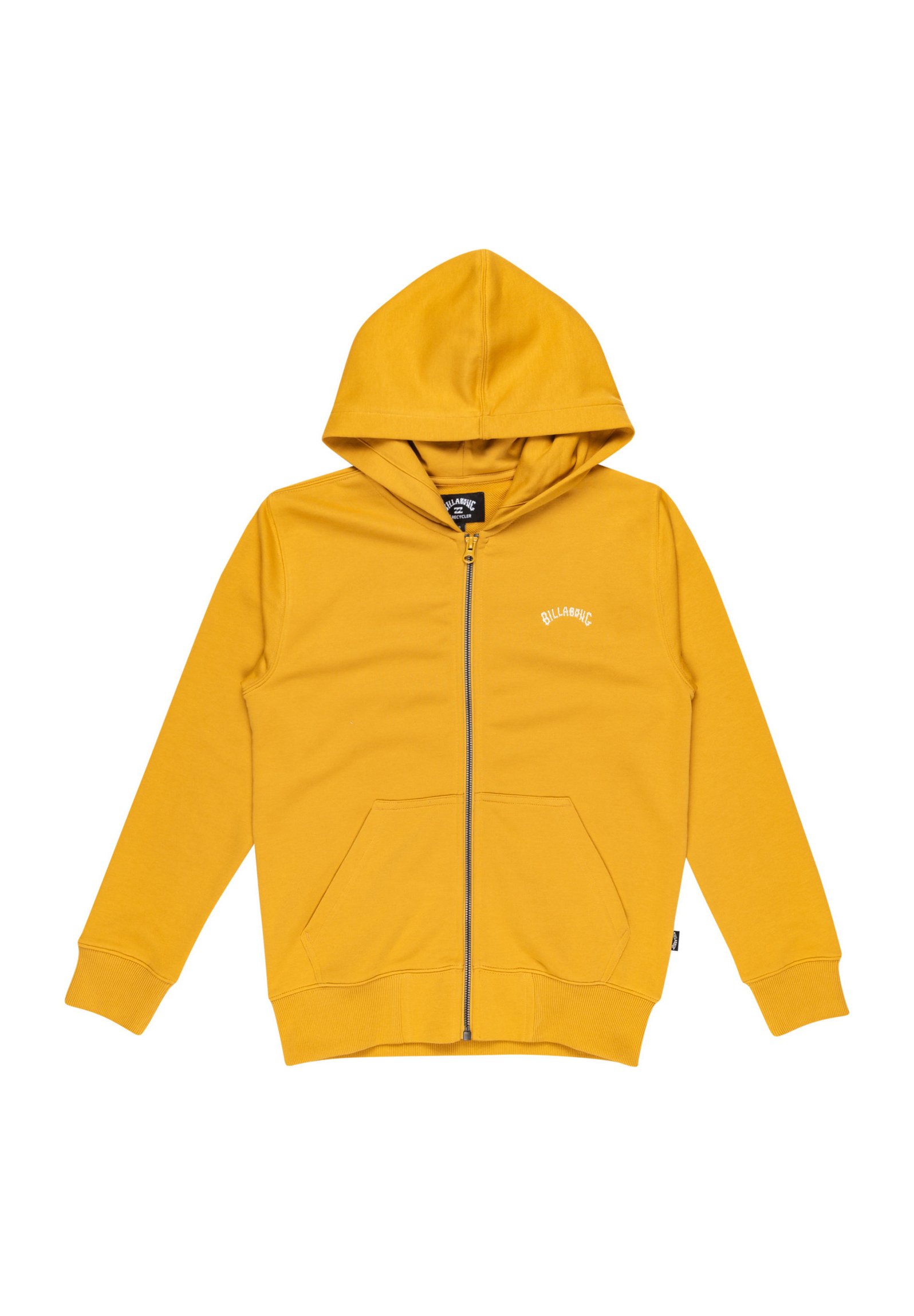Billabong ARCH Felpa con zip yellow/giallo