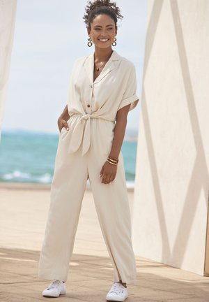 LASCANA OVERALL - Jumpsuit - beige