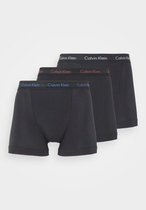 TRUNK 3 PACK COTTON STRETCH - Bokserbriefs - marron/skyway/true navy
