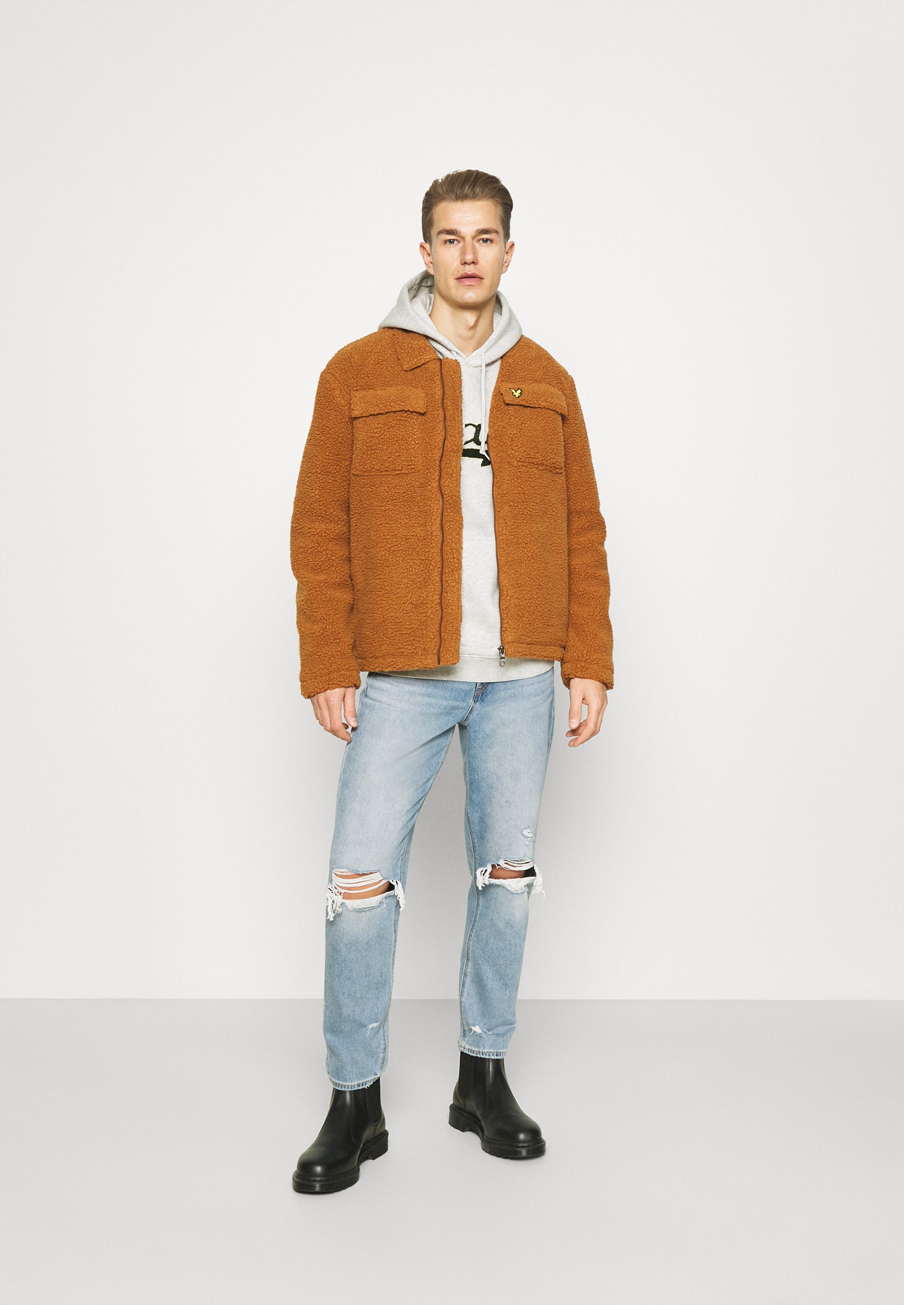 gap shearling jacket