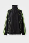 TEAMGEIST  - Light jacket - black/signal green