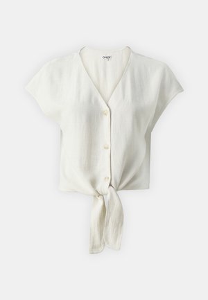 ONLY ONLSIESTA KNOT - Blouse - moonbeam