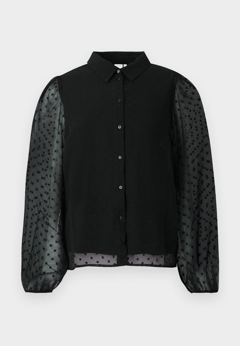 Vila Overhemdblouse zwart