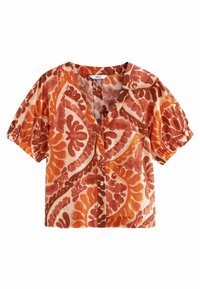 Next REGULAR FIT brązowy