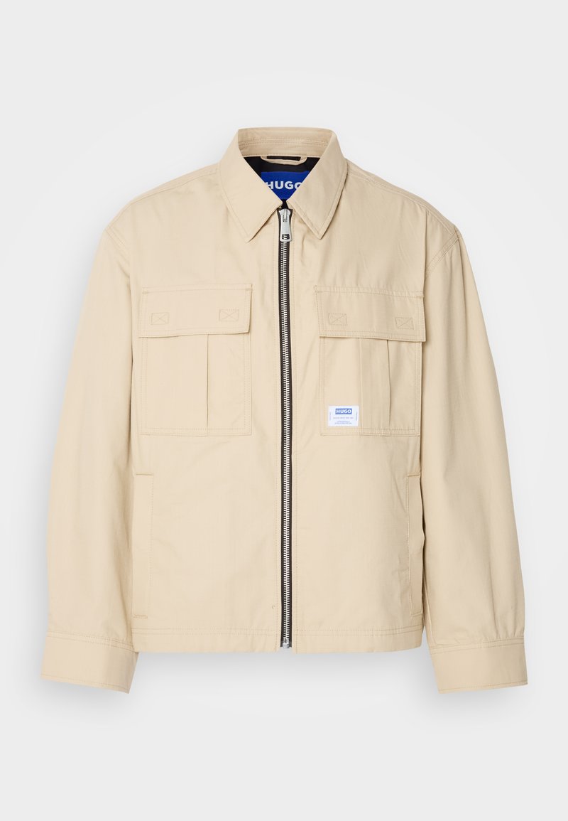 HUGO Lichte jas beige HUGO Lichte jas beige