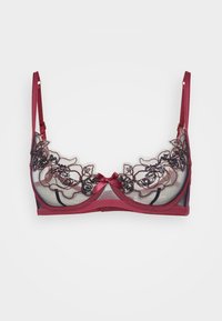 LINDIE BRA  - Podprsenka bez kostíc - plum/navy