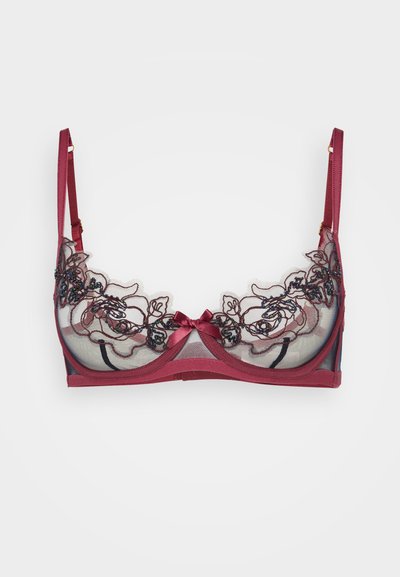 Agent Provocateur LINDIE BRA - Krūšturis ar stīpiņu - plum/navy