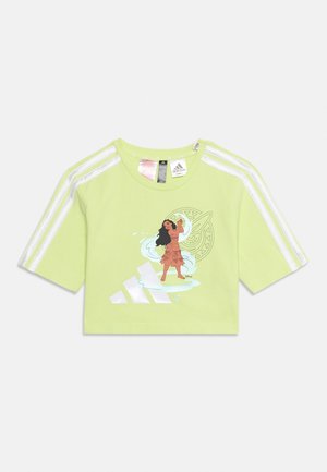 adidas Performance, LITTLE GIRL DISNEY VAIANA TEE - Αθλητικό μπλουζάκι - semi frozen lemon/dark blue/white