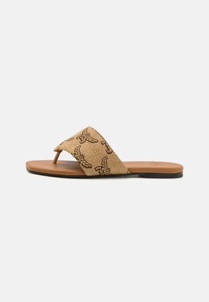 Sandales tongs - natural