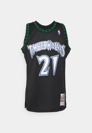 Mitchell & Ness, SWINGMAN ALTERNATE 97 KEVIN GARNETT MINNESOTA TIMBERWOLVES - Article de supporter d'équipe de club - black