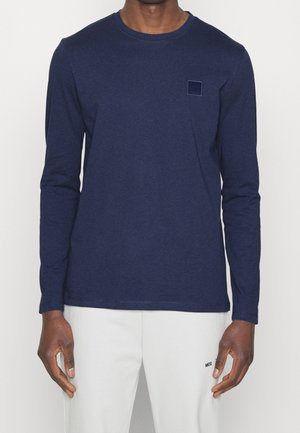 Langærmet T-shirt - dark blue