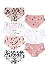 Next - SEVEN PACK  - Alushousut - pink cream animal print Pienoiskuva 1