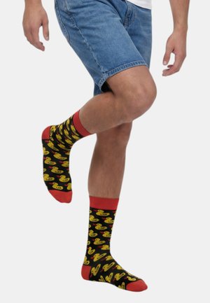Mr Ukko, 2- PACK  - Calcetines - rubber ducks black red