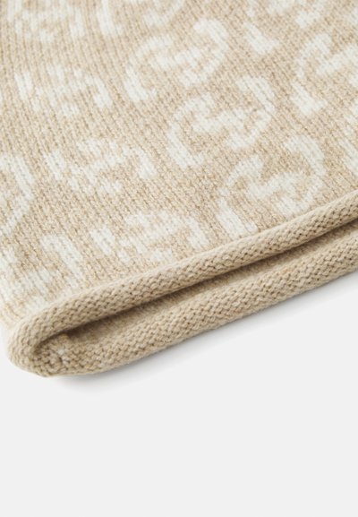 Holzweiler LEO ROLLED HEM BEANIE UNISEX - Muts - beige mix