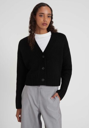 Strickjacke - black