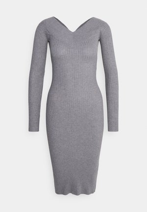 Even&Odd Robe fourreau -  mottled grey