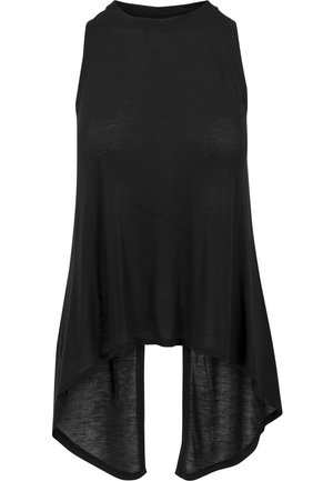 Urban Classics LADIES HILO VISCOSE TOP - Viršus - black