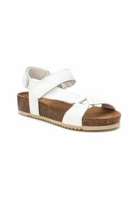 XTI Sandalias de cuña - white