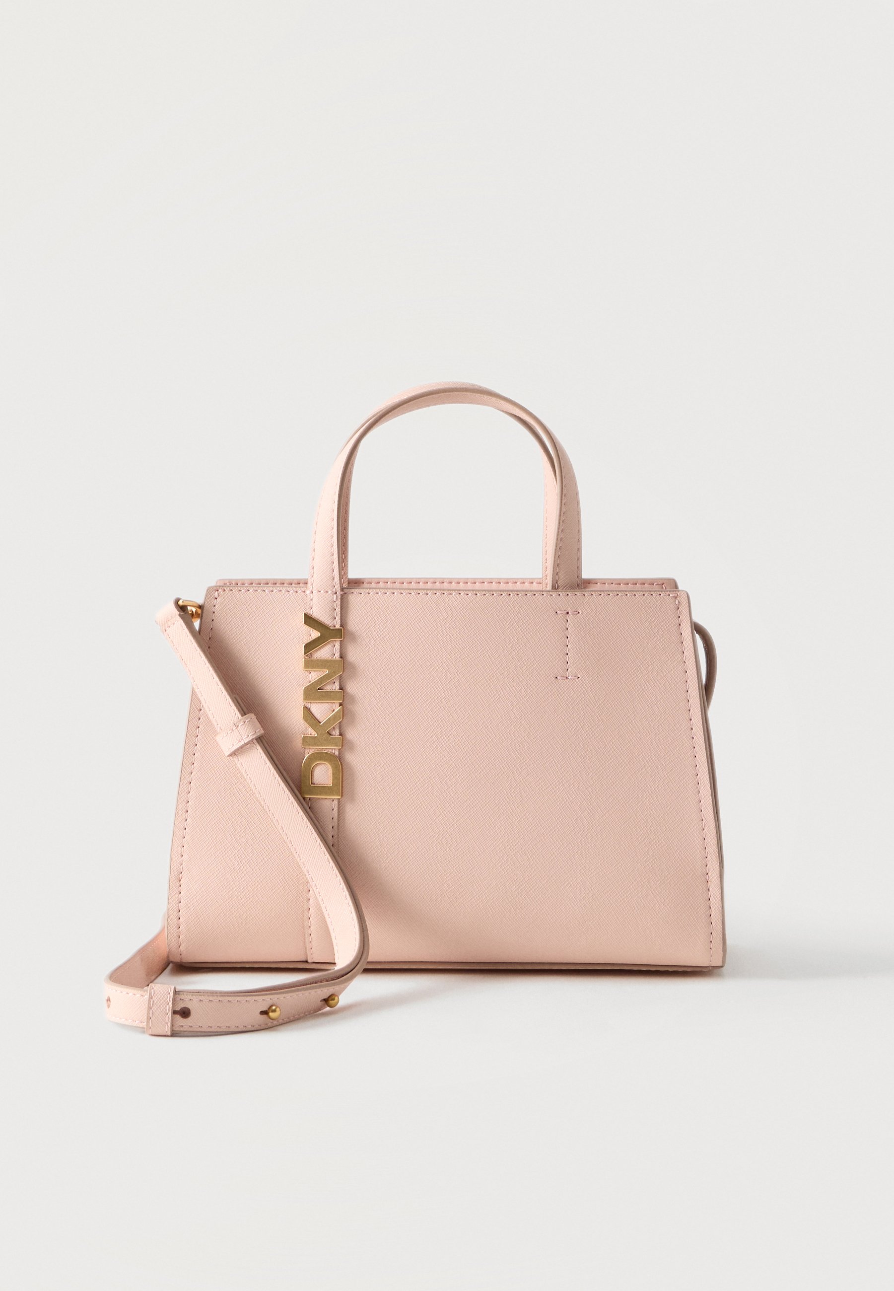 DKNY AVRIL SATCHEL CROSSBODY - Handbag - pale blush/light pink