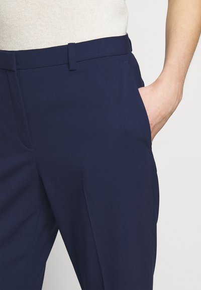 Theory DEMITRIA TRACEABLE - Calças - sea blue