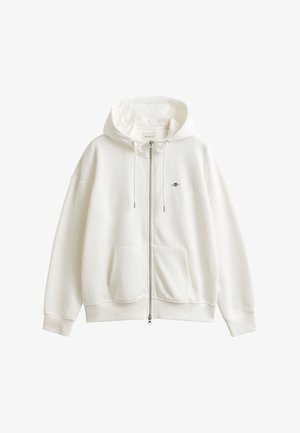 GANT, SHIELD - Sweatjacke - eggshell