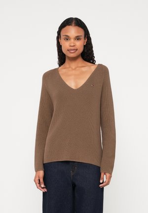 CARDI STITCH - Pullover - nordic taupe