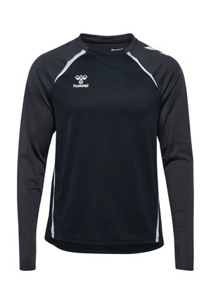 Long sleeved top - black asphalt