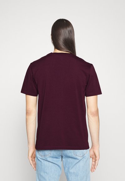 WOOD WOOD ACE  - T-shirt - bas - burgundy