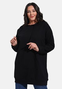 Modanisa PLUS SIZE - ALIA - Hoodie - black