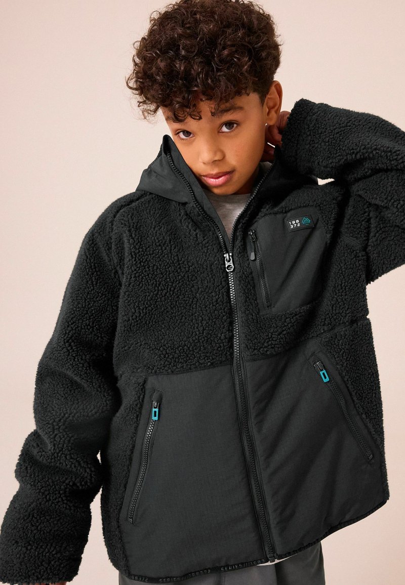 Next BORG - REGULAR FIT - Téli dzseki - black